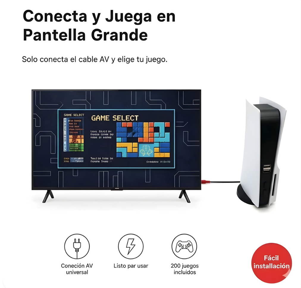 Consola RetroBox PLAY PS5™